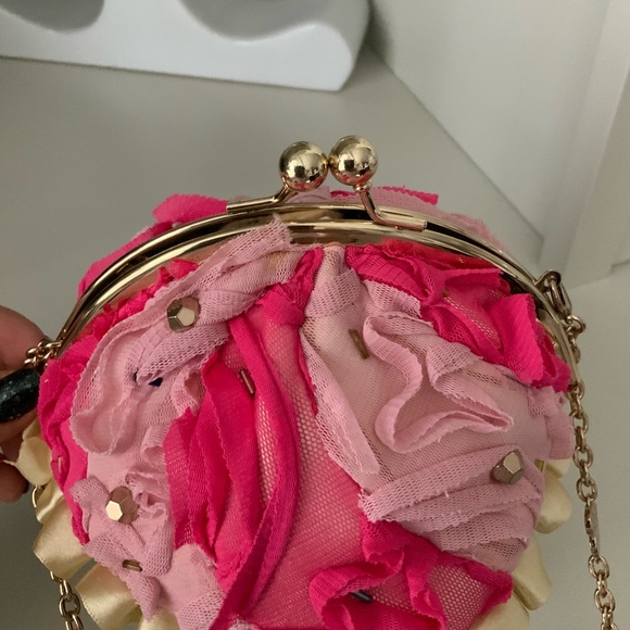 BETSEY JOHNSON “Baking Bad” Cupcake Novelty Crossbody Purse Girly BRAND NEW - Picture 10 of 15